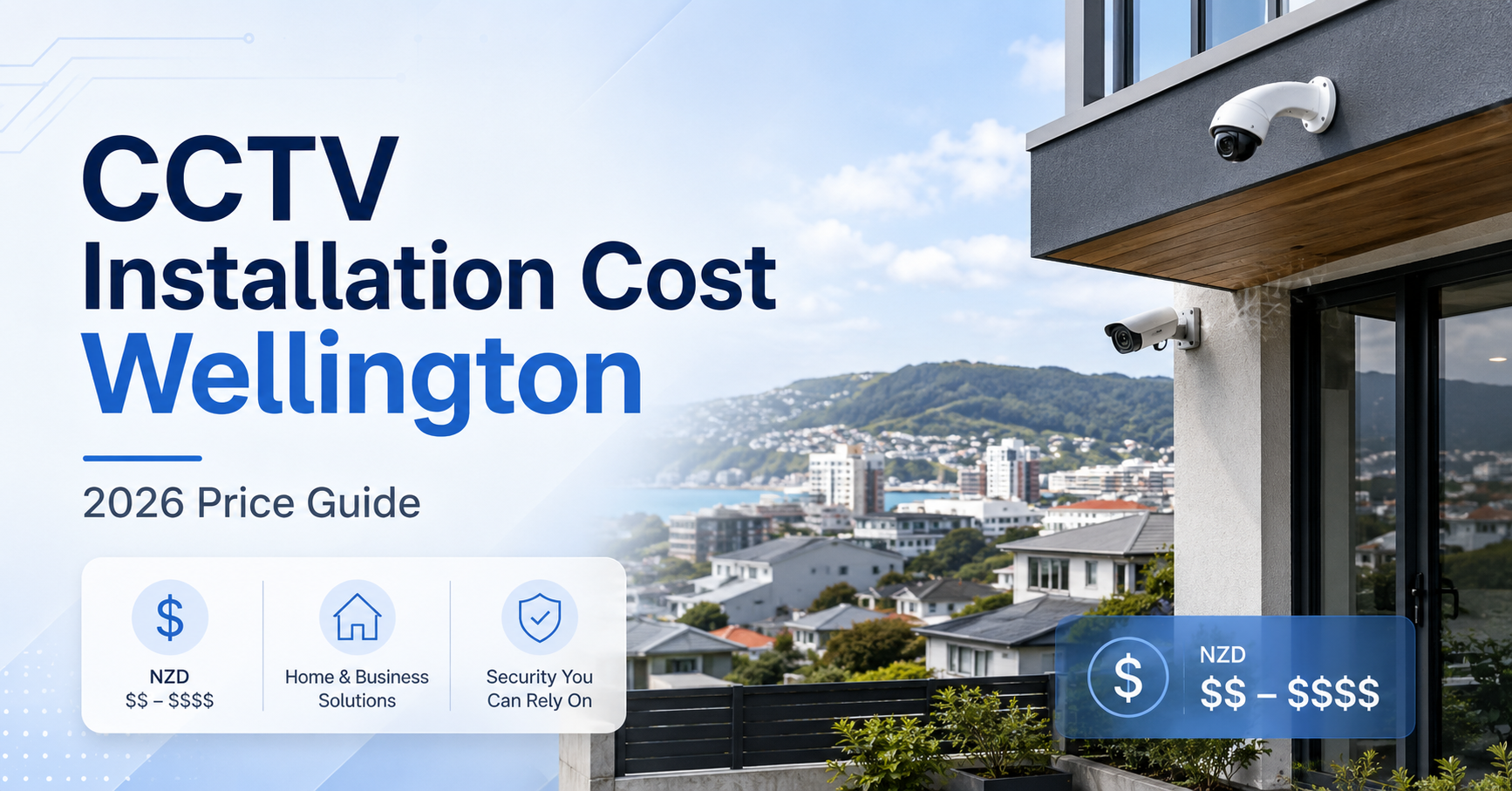 CCTV Installation Cost Wellington: 2026 Price Guide