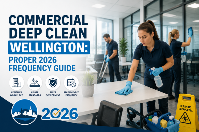 Commercial Deep Clean Wellington: Proper 2026 Frequency Guide